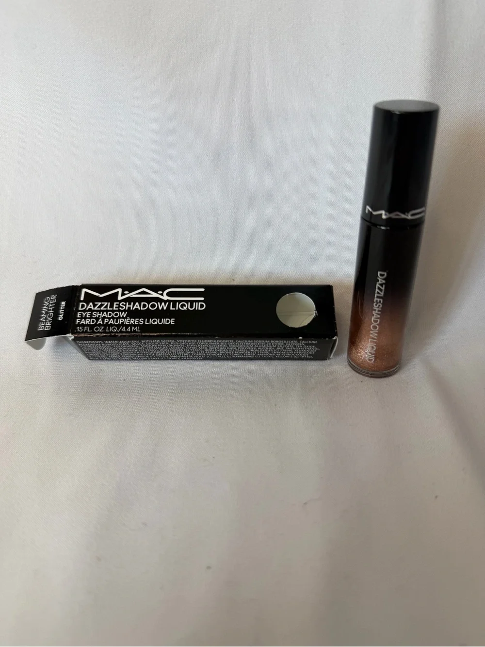 MAC “Beaming Brighter” Dazzleshadow Liquid Eyeshadow - Champagne Bronze