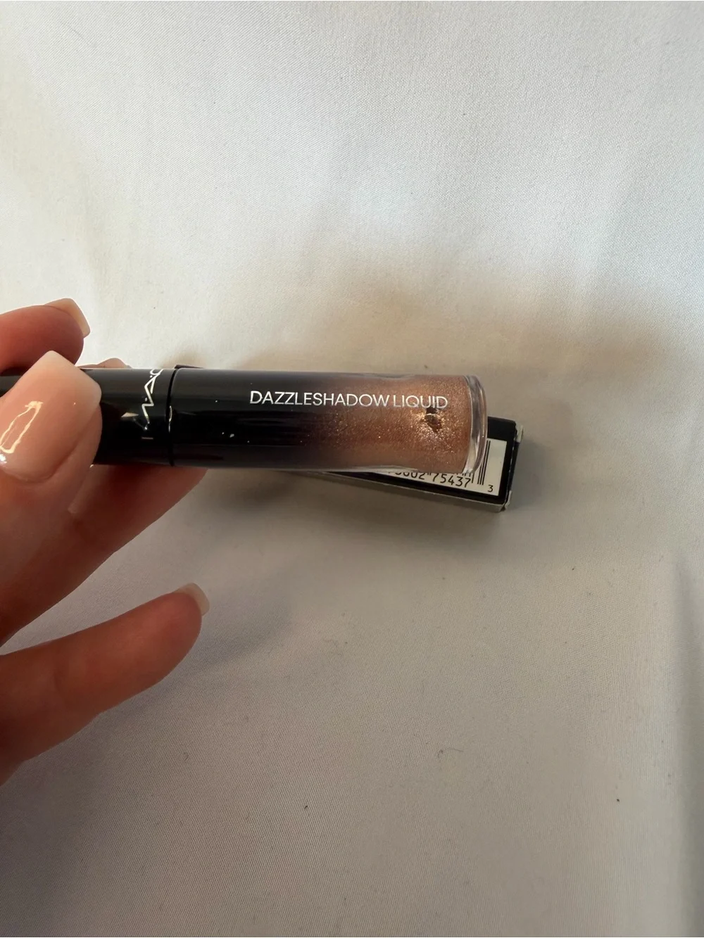 MAC “Beaming Brighter” Dazzleshadow Liquid Eyeshadow - Champagne Bronze