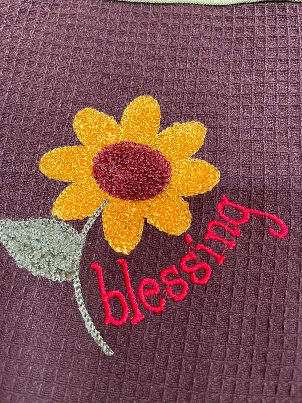 Farmhouse pot holder hot pads Harvest & Blessings Floral- Set of 2