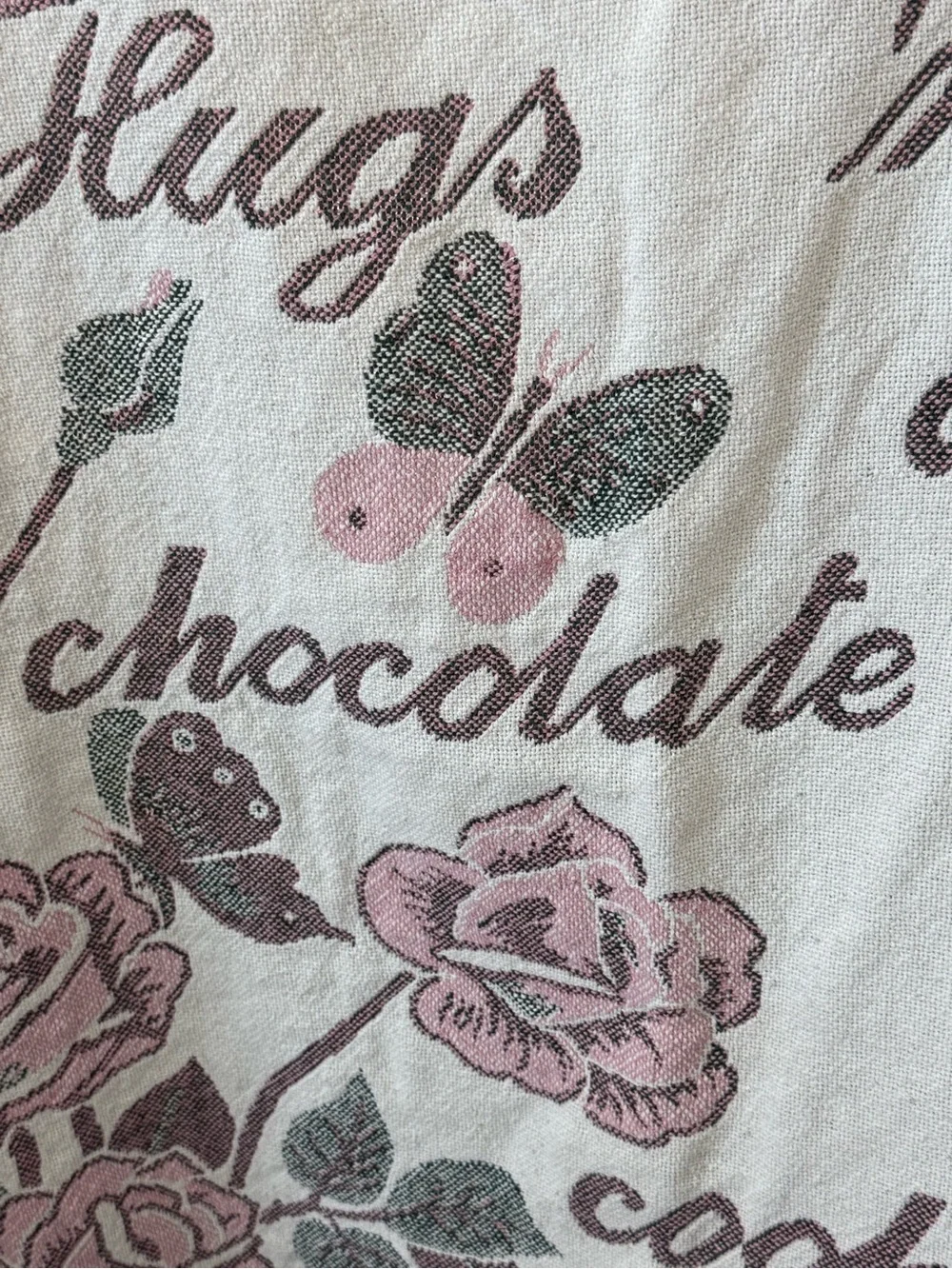 N/A woven throw