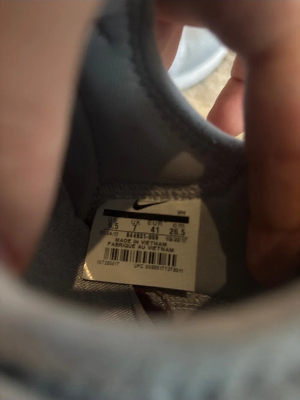 Nike light gray