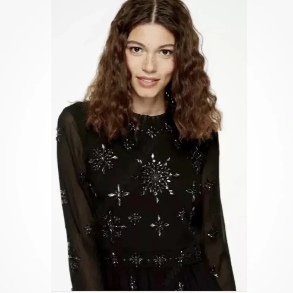 NWT Kate Spade Madison Ave Jeweled Embellished Stellie Dress  NJMU8329 $1498
