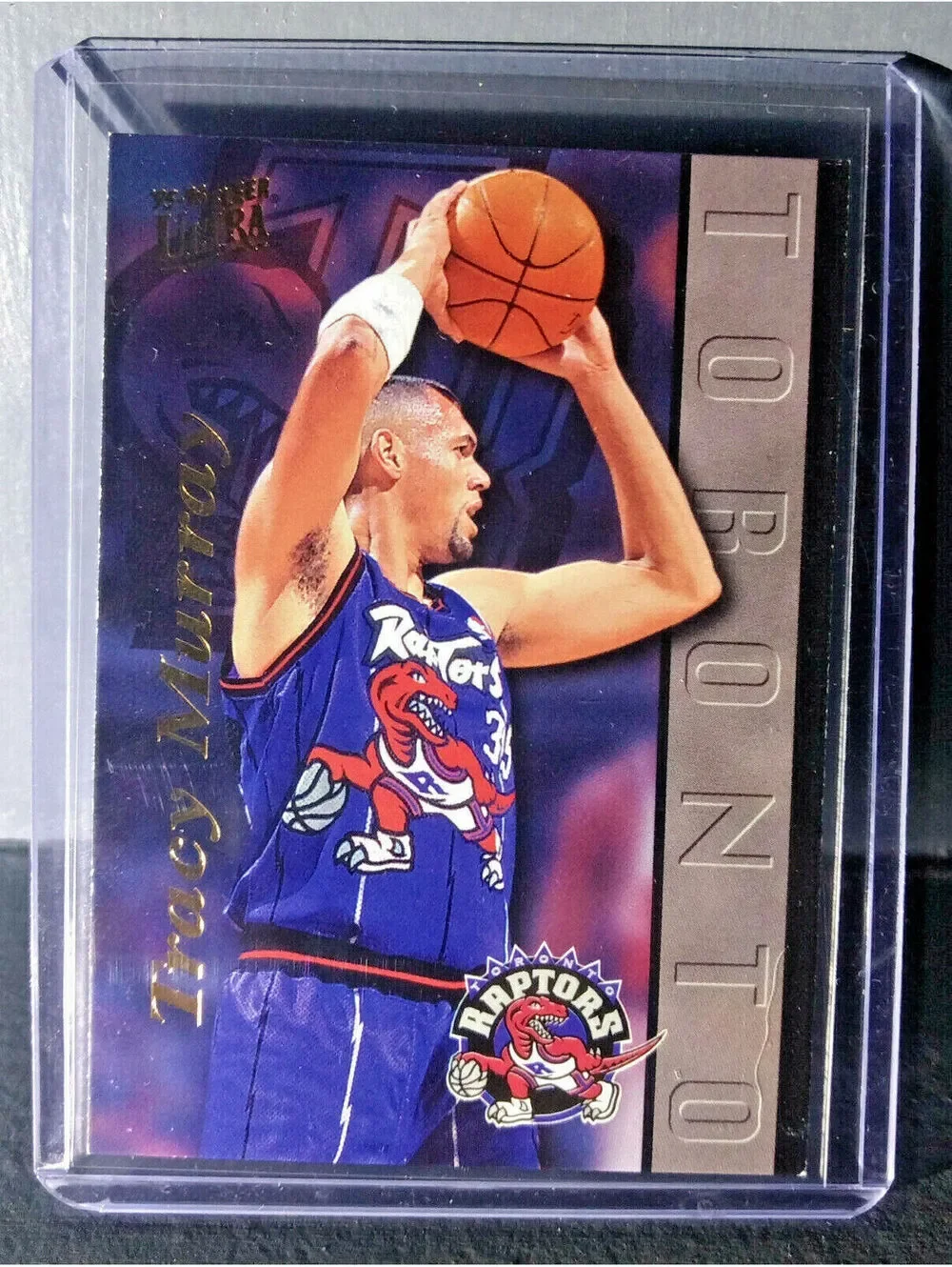 1995-96 Tracy Murray Fleer Ultra #249 Raptors Expansion Team Basketball Card