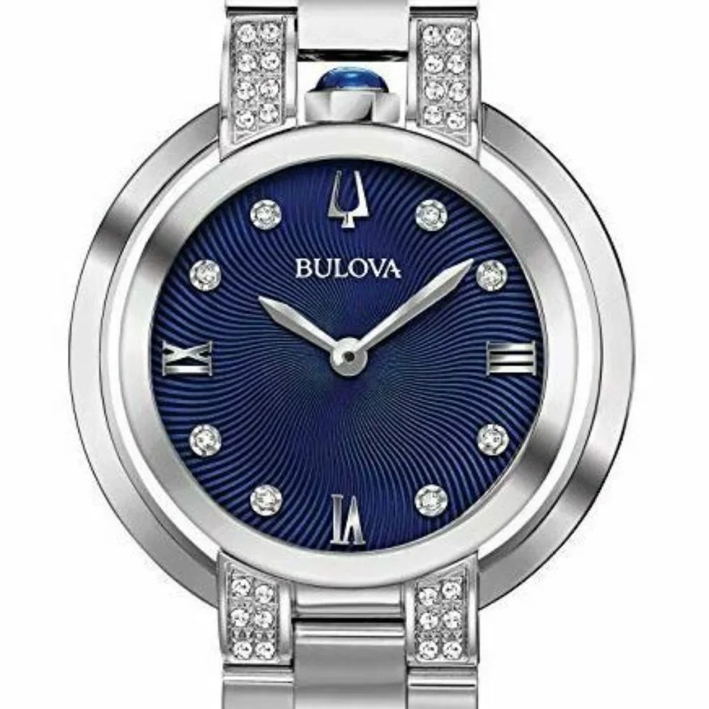 Bulova Rubaiyat Diamond 35mm Watch!