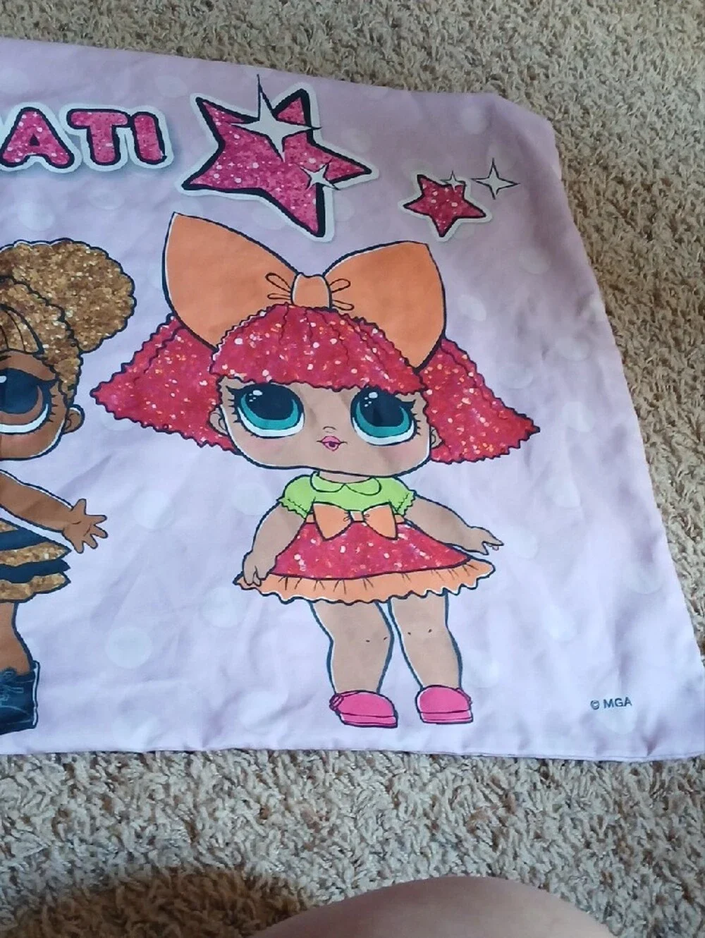 L.O.L. Surprise! colorful pillowcase