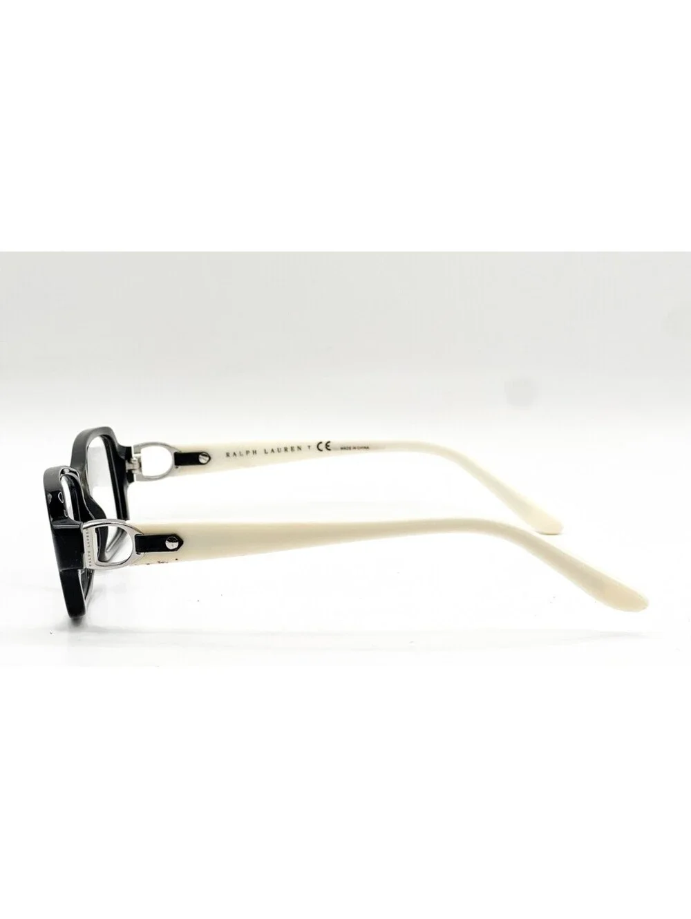 Ralph Lauren RA 6107Q 5001 Black Full Rim Authentic Eyeglass Frames 55-16-140