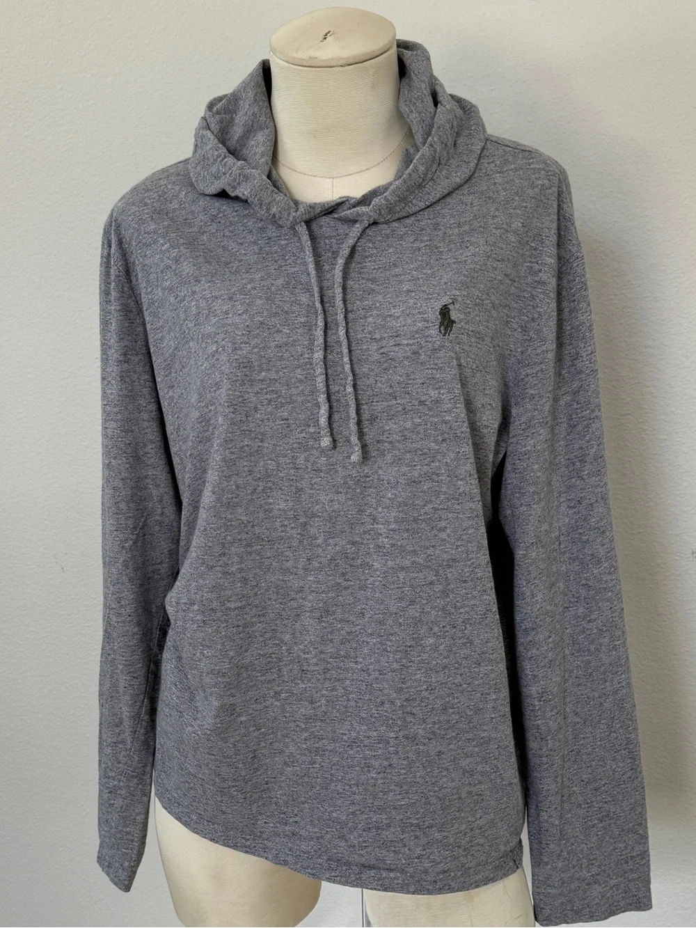 Grey Pullover Hoodie
