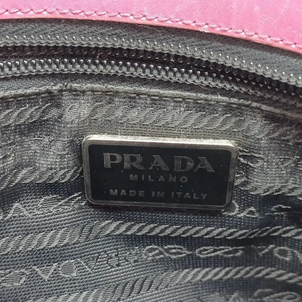 Prada Women’s‎ Purple/Lavender Vintage Wool Knitted Tote Bag/Purse/Handbag 💜