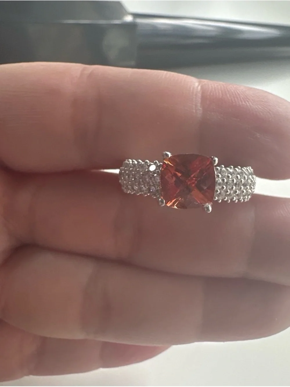 N/A silver ring