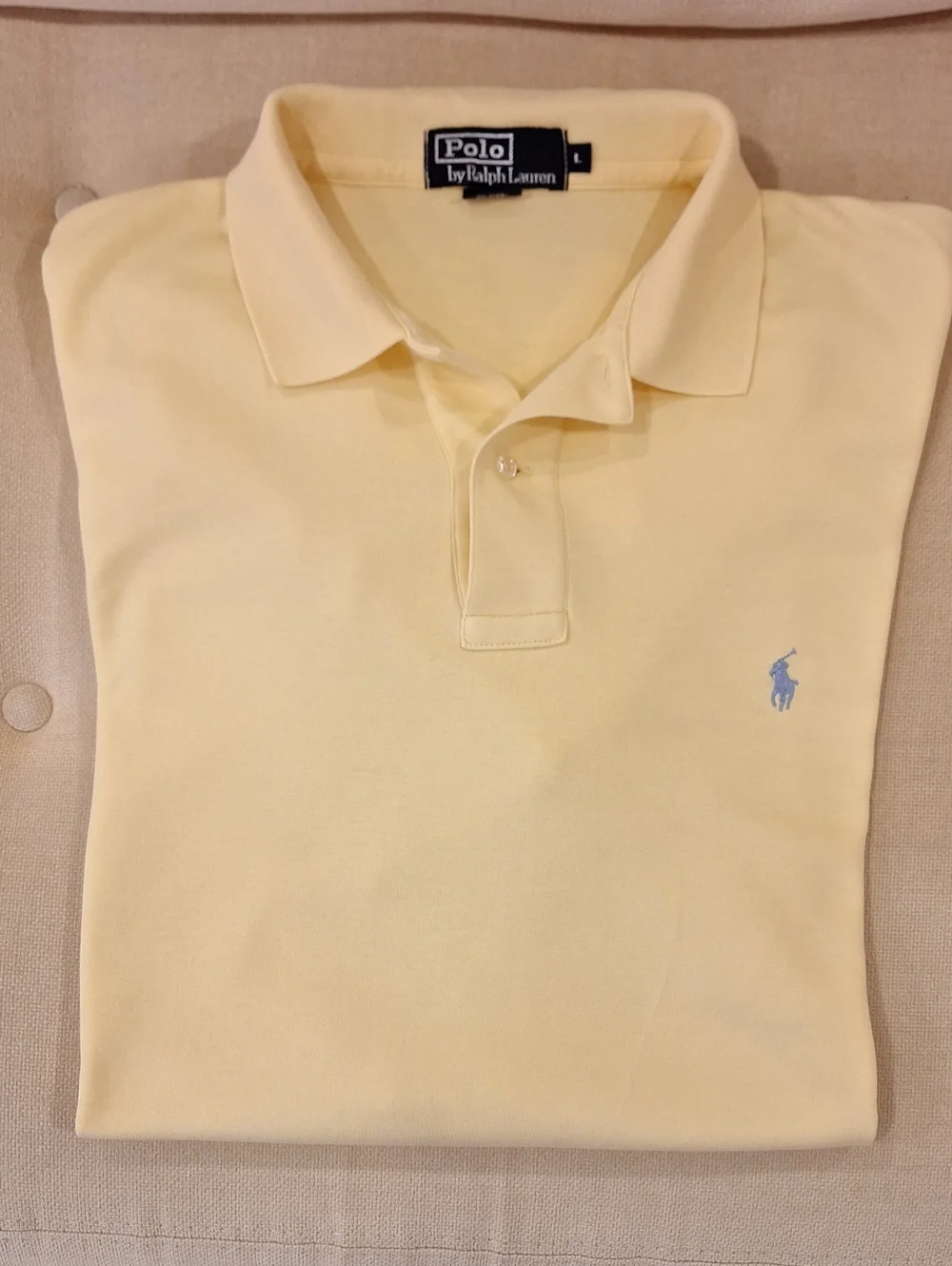 Polo Ralph Lauren light yellow