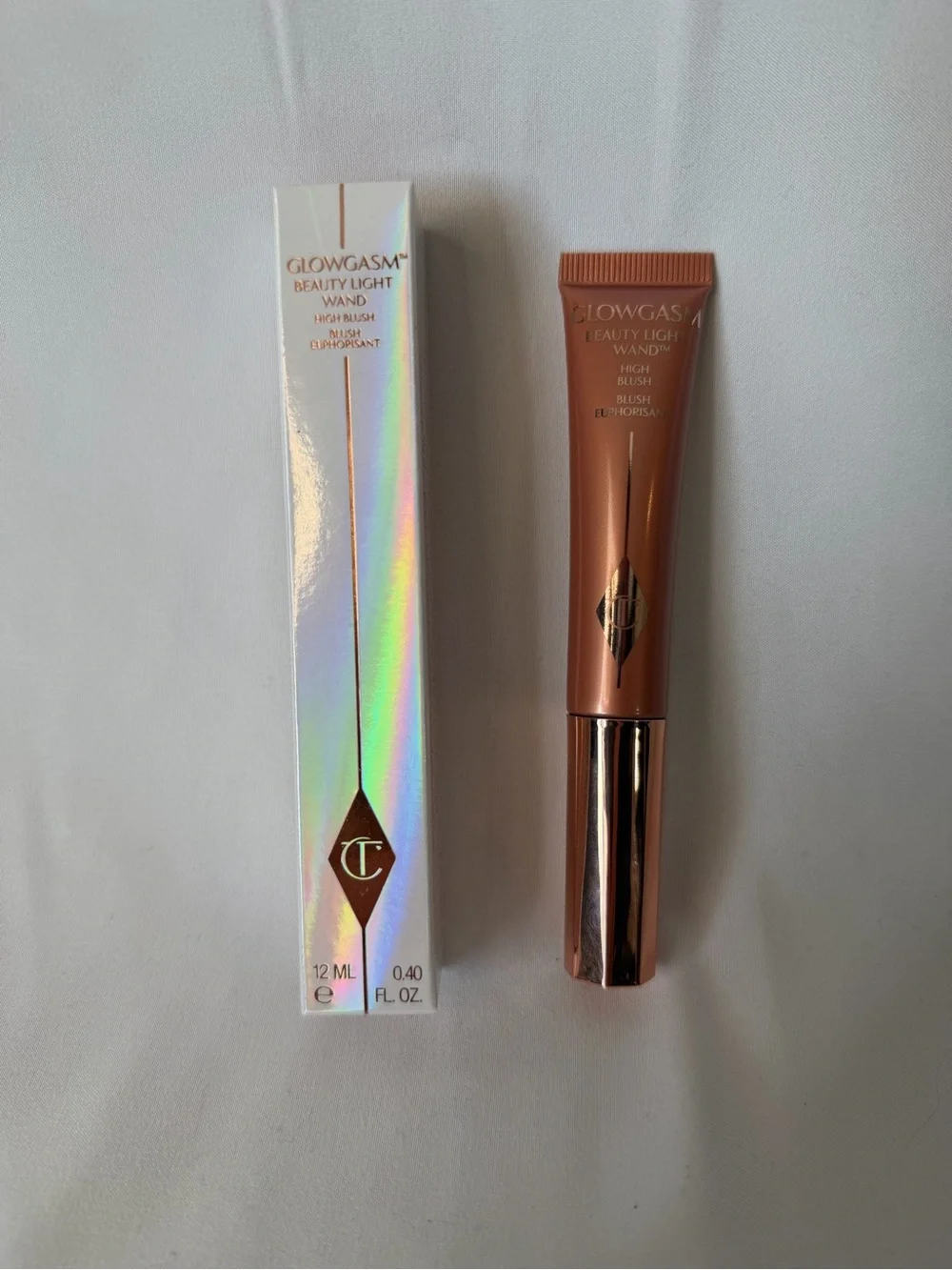 Charlotte Tilbury Glowgasm Beauty Light Wand - “Glowgasm” NIB