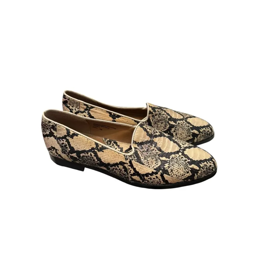 Giorgio Brutini Genuine Snakeskin Slip-On Loafers Men’s 10M 150639-2