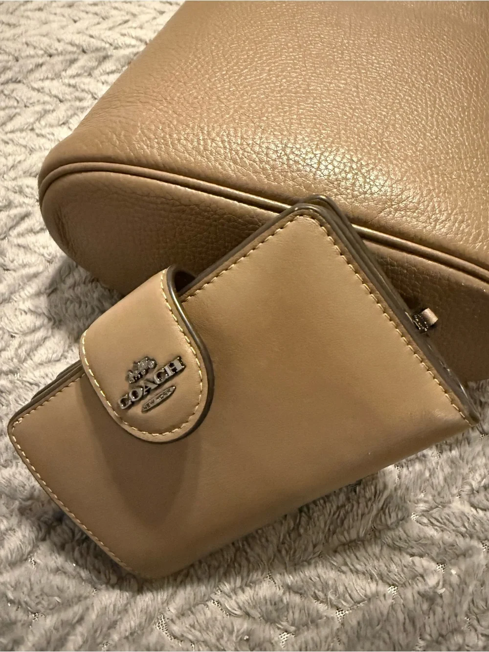 Coach crossbody pebbled