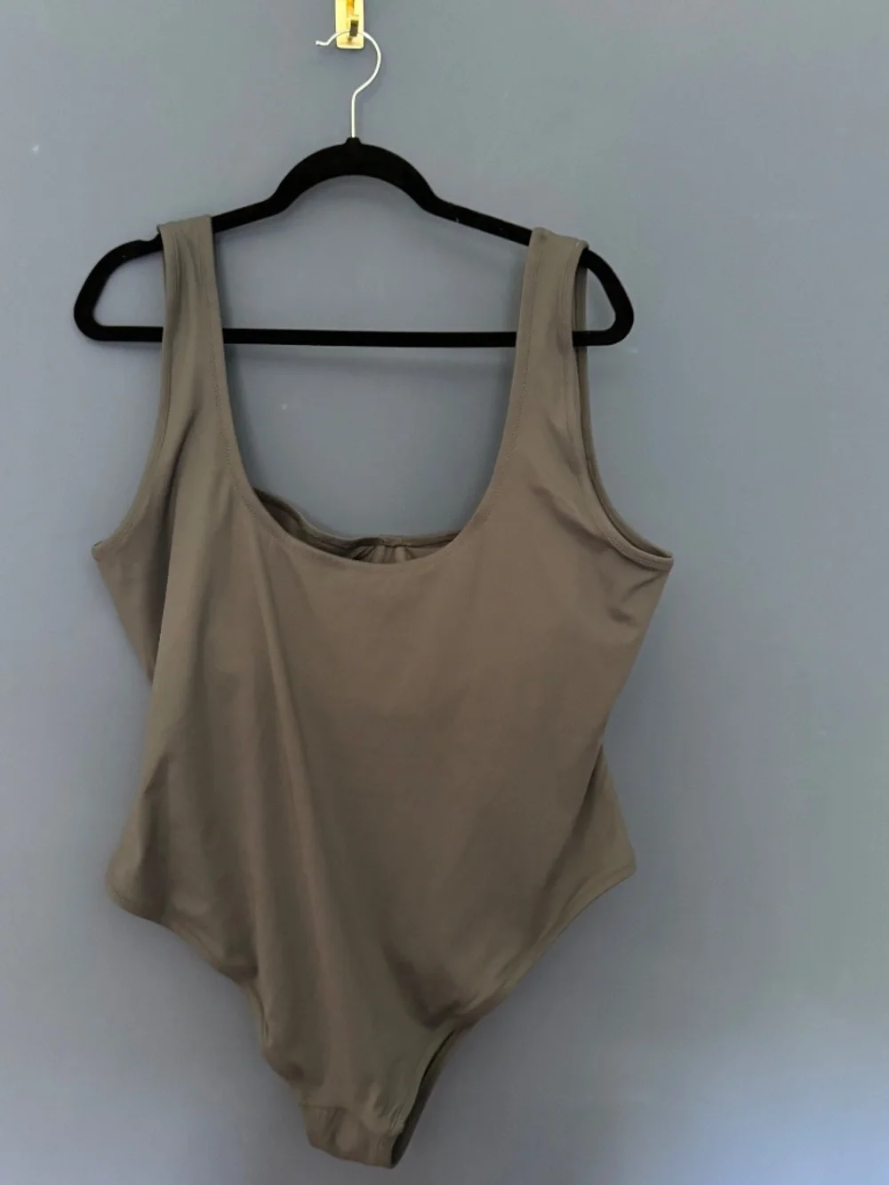 SKIMS Gunmetal Swim Shaping Underwire One Piece Swimsuit, Size 4X NWOT