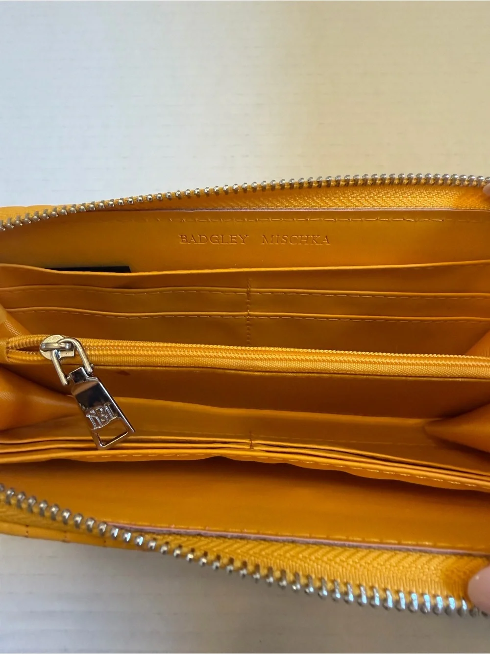 Badgley Mischka stylish yellow