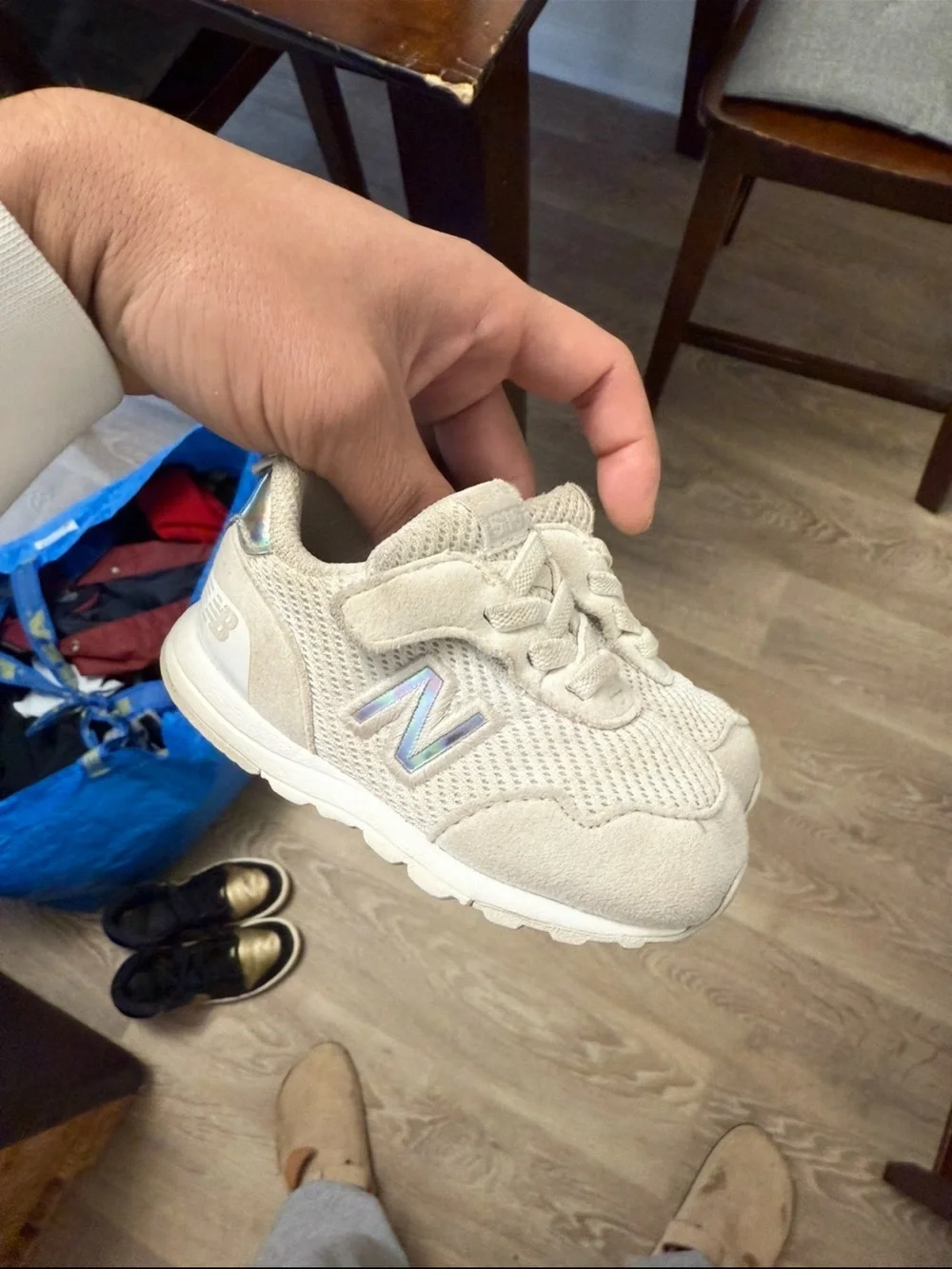 New Balance light beige