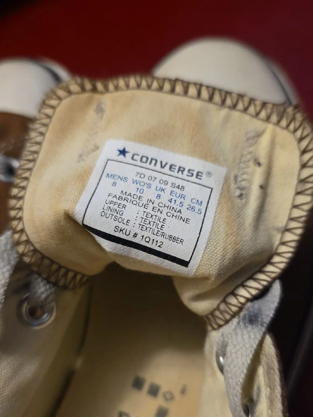 Converse iconic low