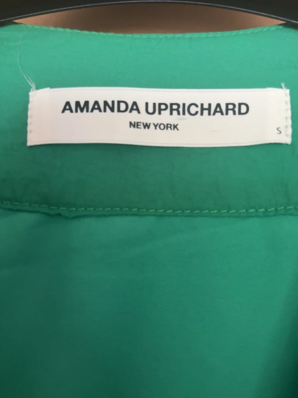Amanda Uprichard vibrant emerald