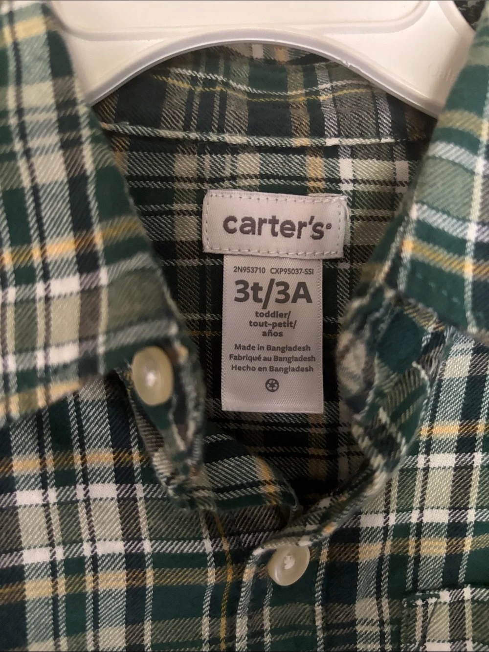 Carters long sleeve