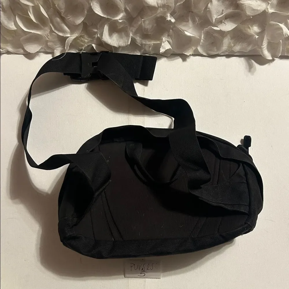 The North Face Black and Gray Belt Bag