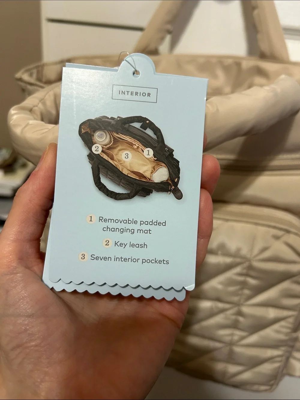 cloud island compartments straps
