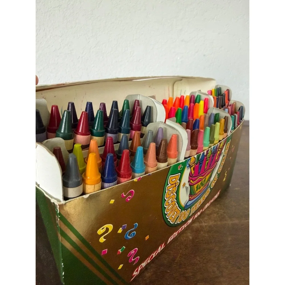 Crayola box opened