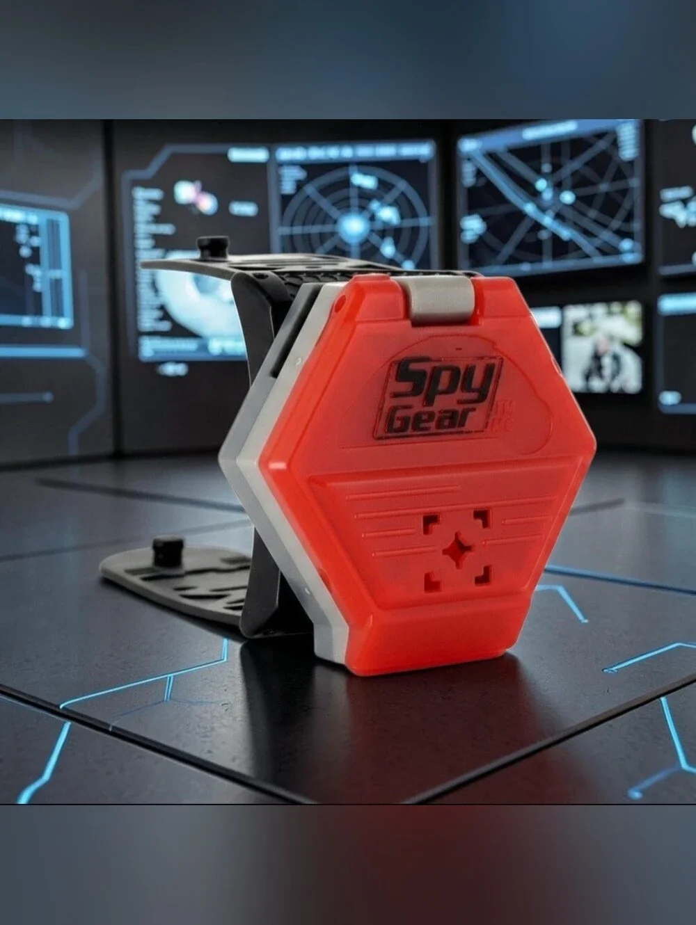 2012 McDonald's Spy Gear Collection Spy Disc Defense Watch Role Play Action Toy.