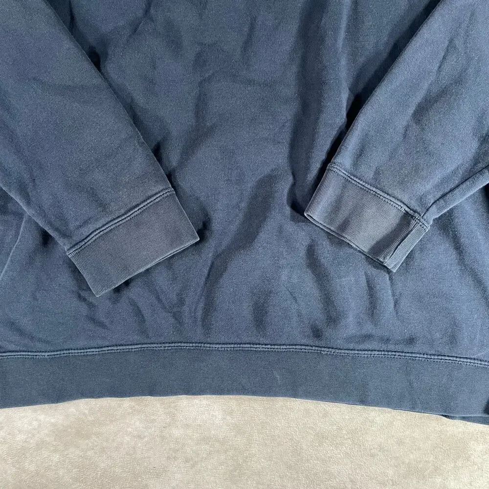 Nike Athletic Sportswear Navy Blue Pullover Hoodie Men’s XL