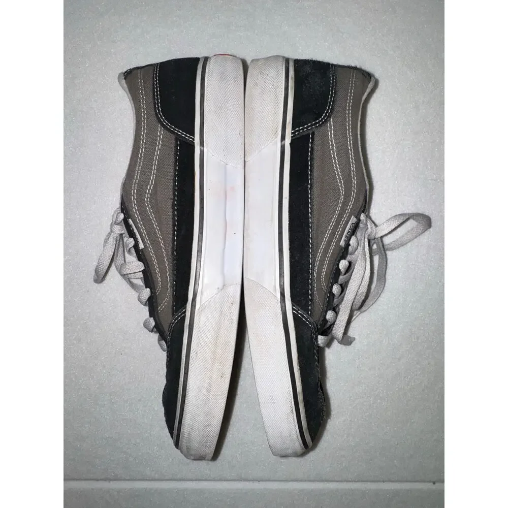 Vans Men's Bearcat Low Top Skate Sneaker Shoes Charcoal Black White 11 EU44.5