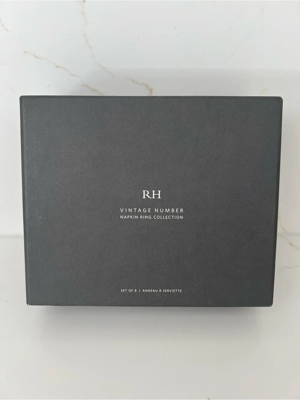 Restoration Hardware new box