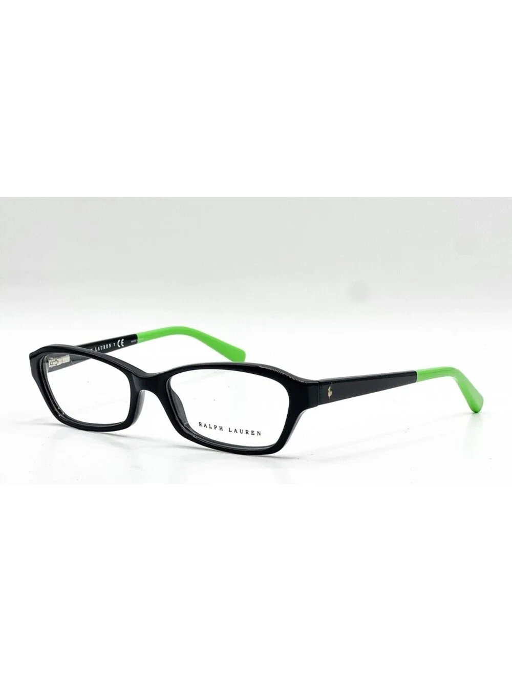 Ralph Lauren RL 6097 5387 Black Rectangle Authentic Eyeglass Frames 52-16-135