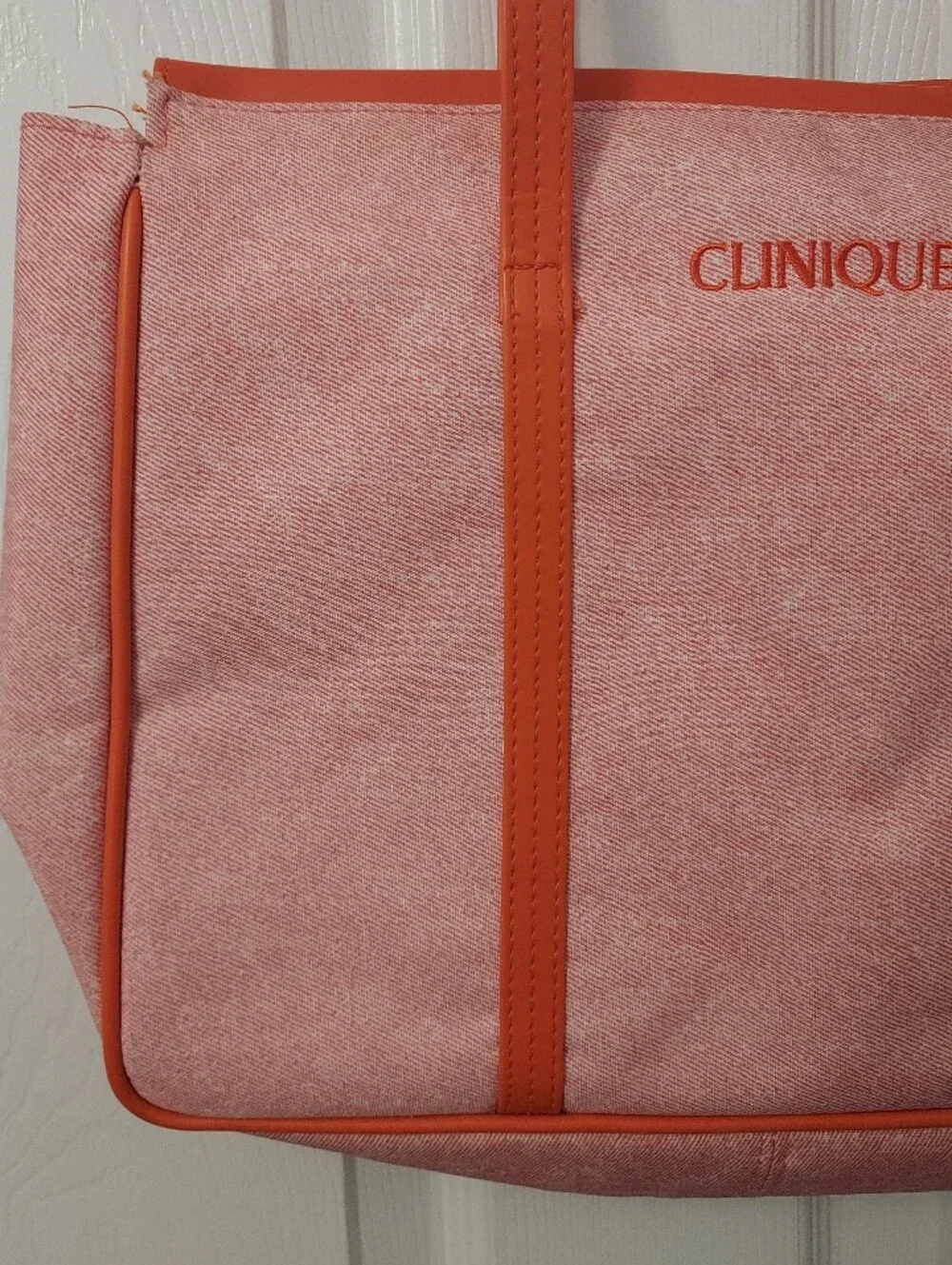 Clinique canvas tote