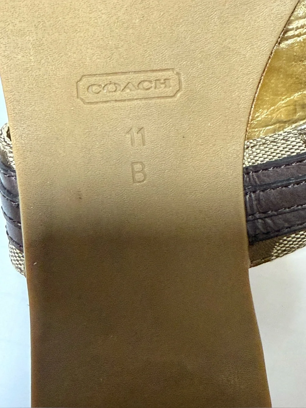 Coach classic strap