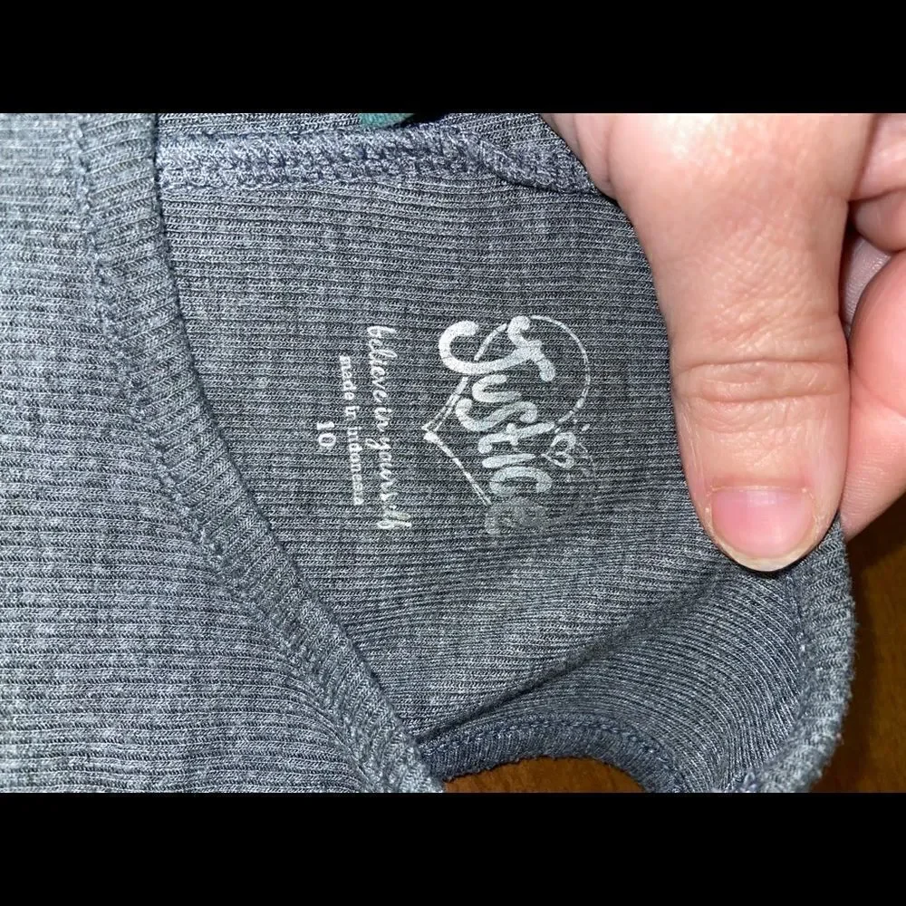 Justice girls size