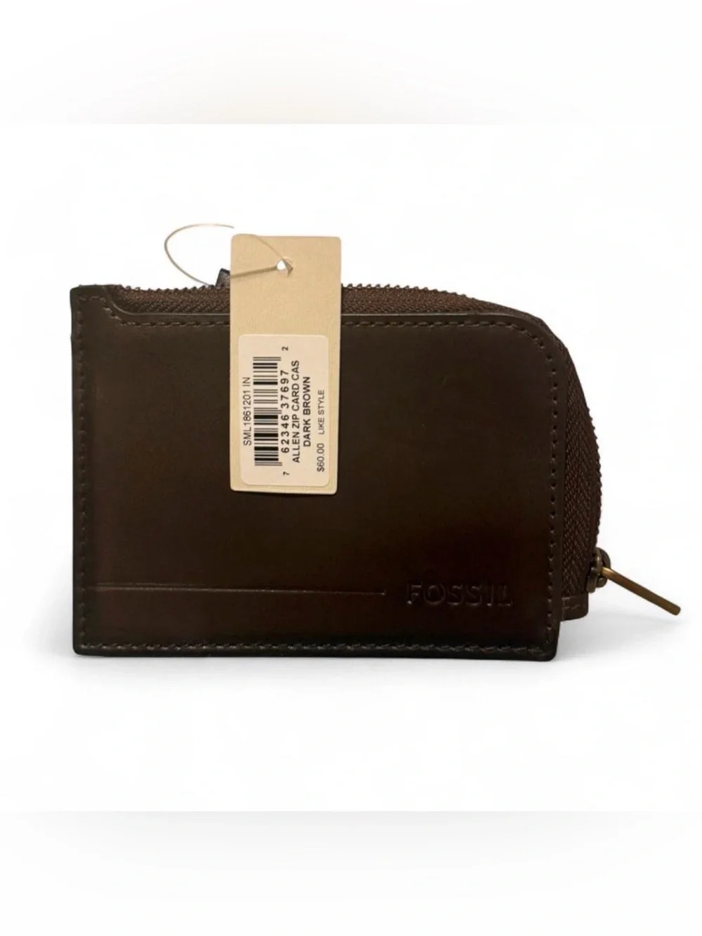 Fossil compact zip
