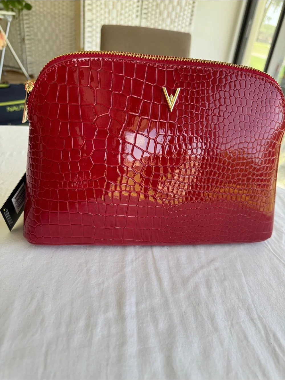 Vanessa Williams red croc
