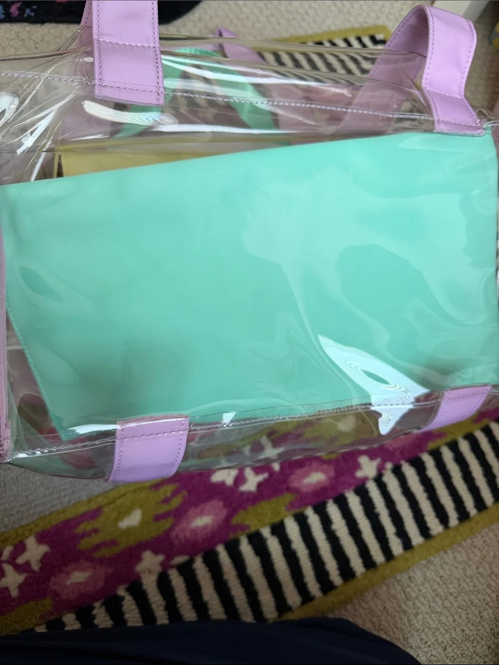 Stoney Clover Lane clear tote