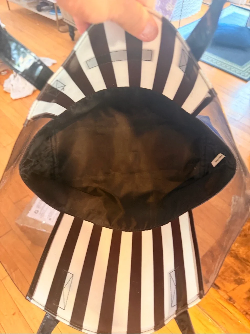 henri bendel clear tote
