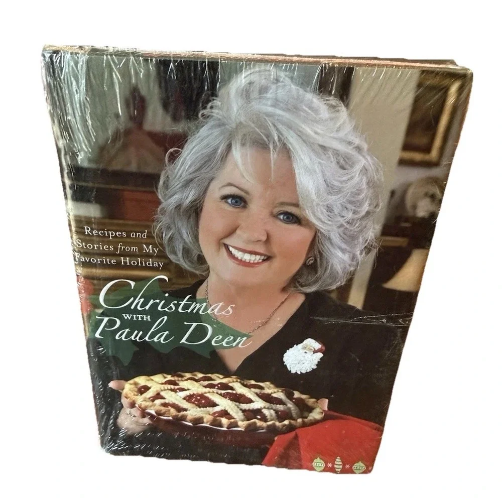 2008 Christmas with Paula Deen Recipes Hardcover New Sealed