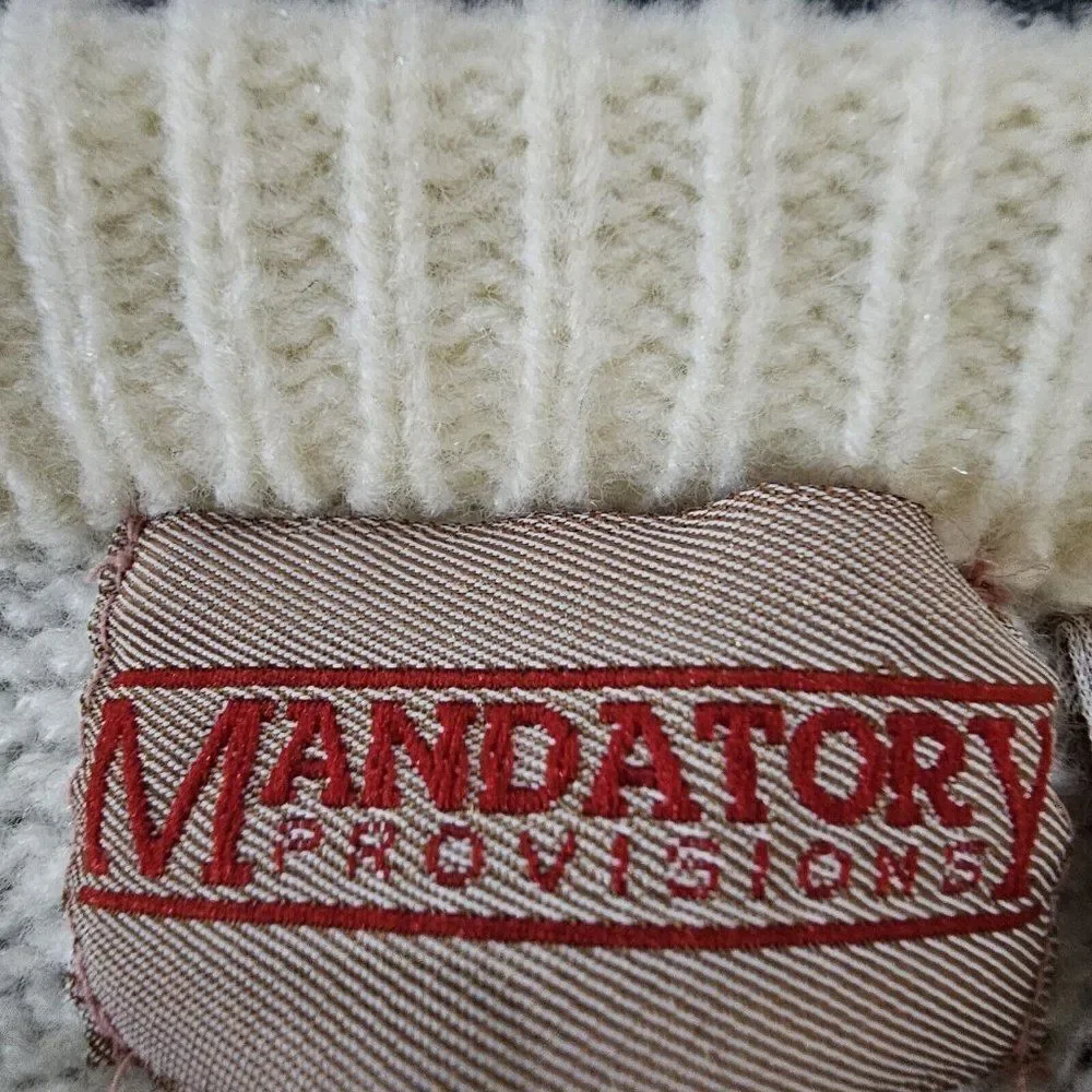 Mandatory Provisions vintage sweater