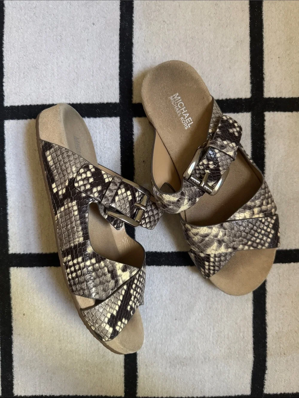 Michael Kors cushioned detail tones