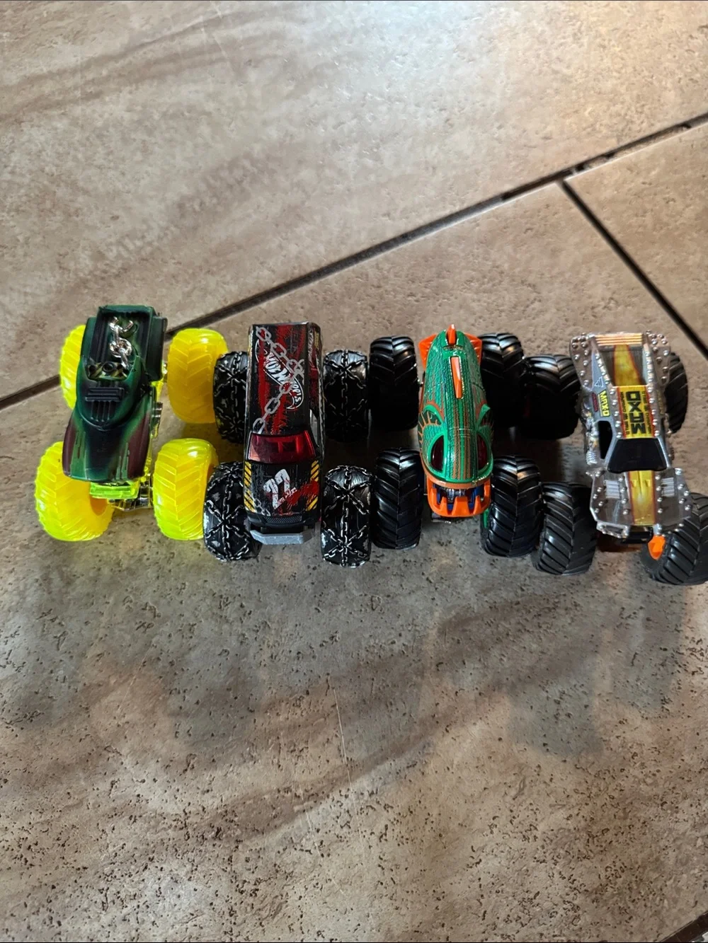 Set of 4 Monster Trucks