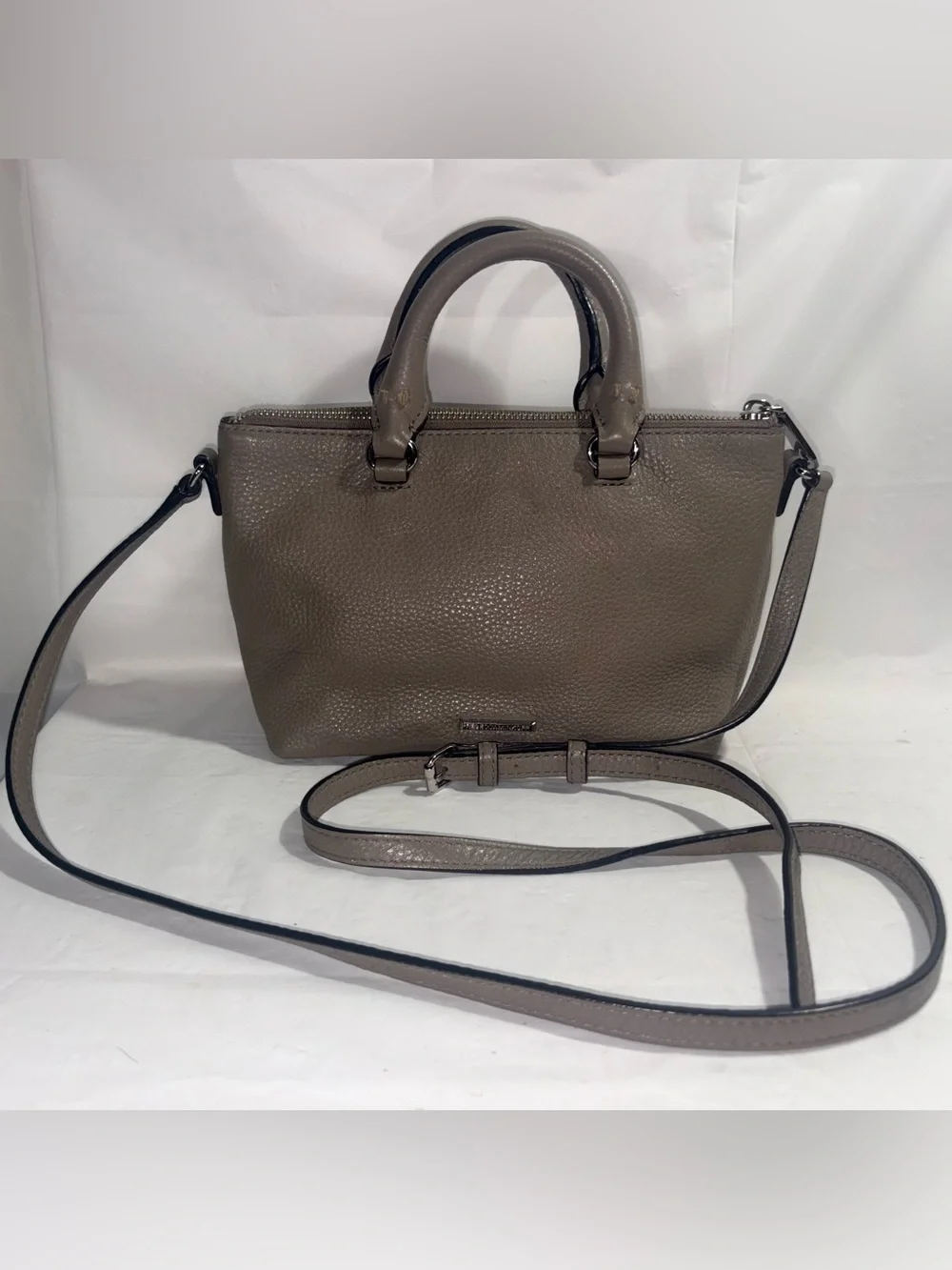 N/A dove strap satchel