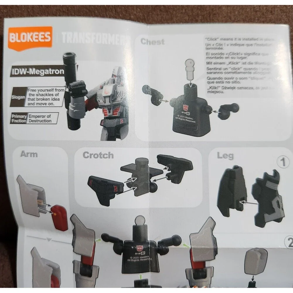 Hasbro ***names transformers