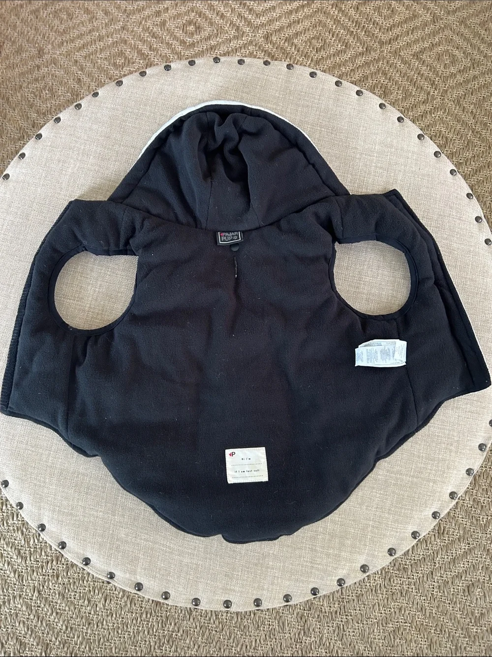 Pajar Pup Puffer Vest with Hood for Dog (Size Large)
