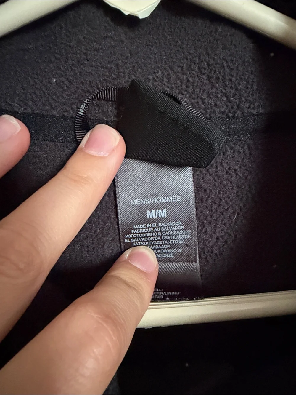 The North Face soft fleece