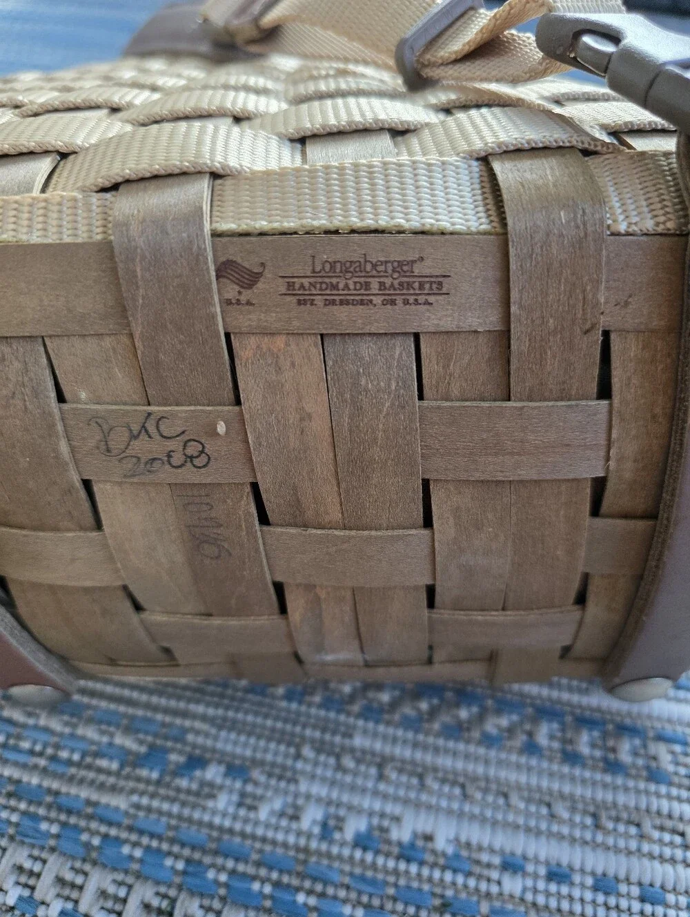 Longaberger wood shopping go