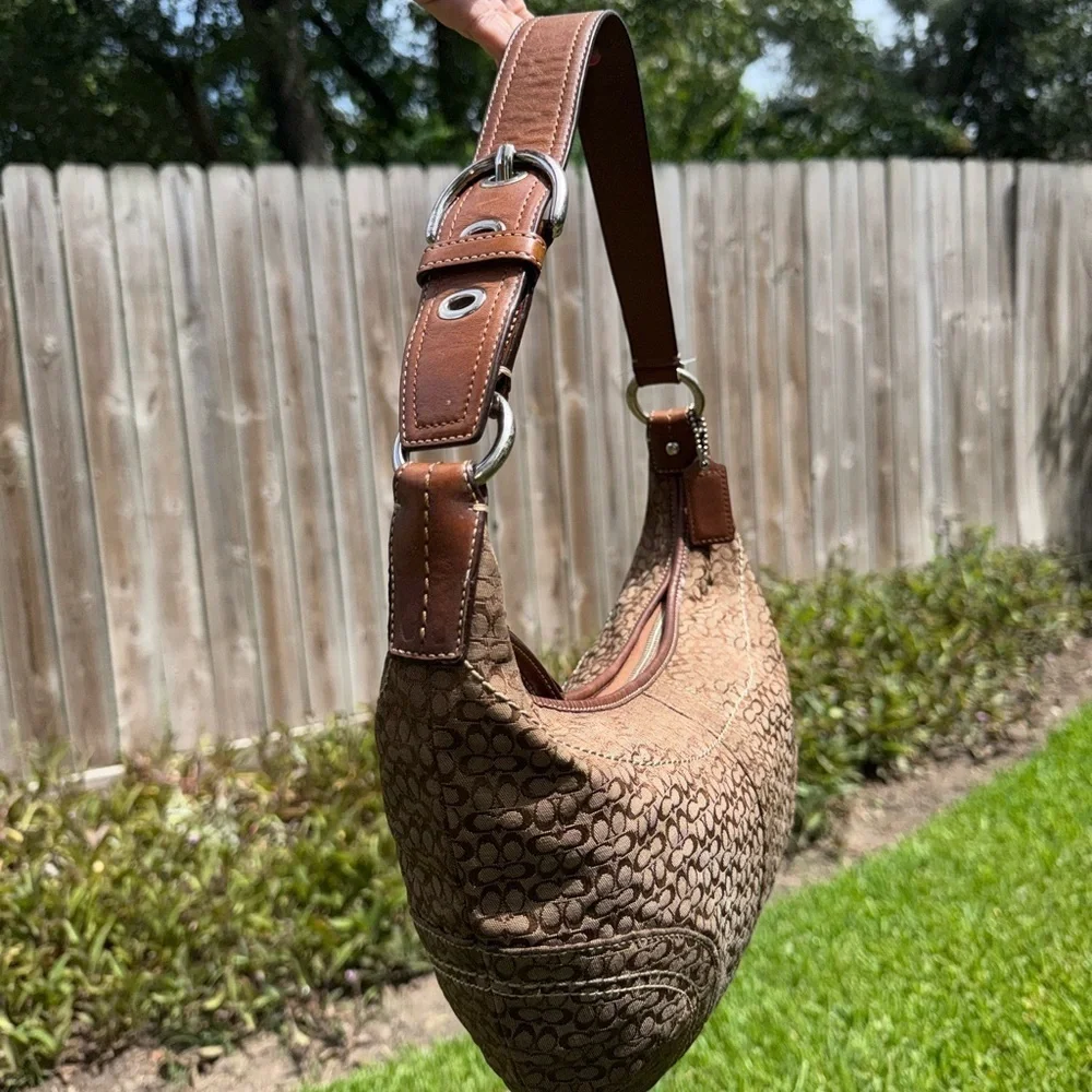 Coach khaki toffee