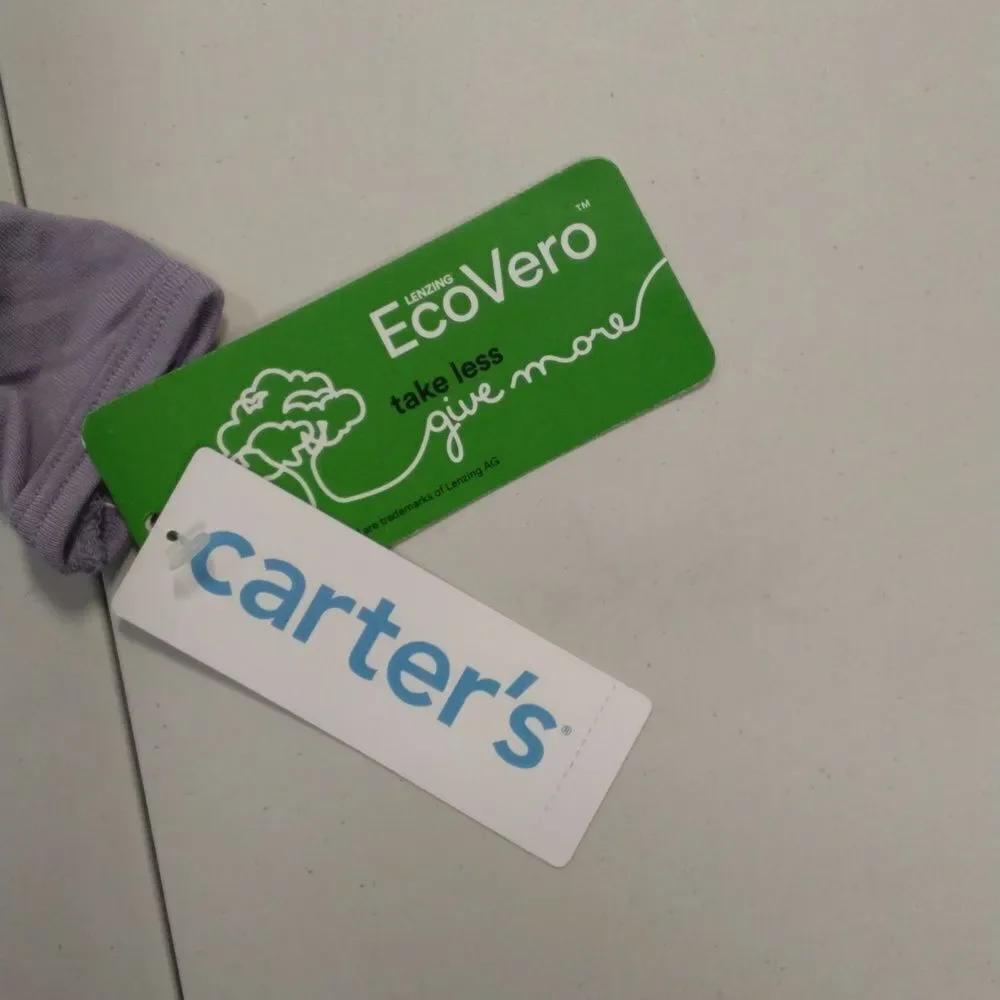 Carters lavender footie