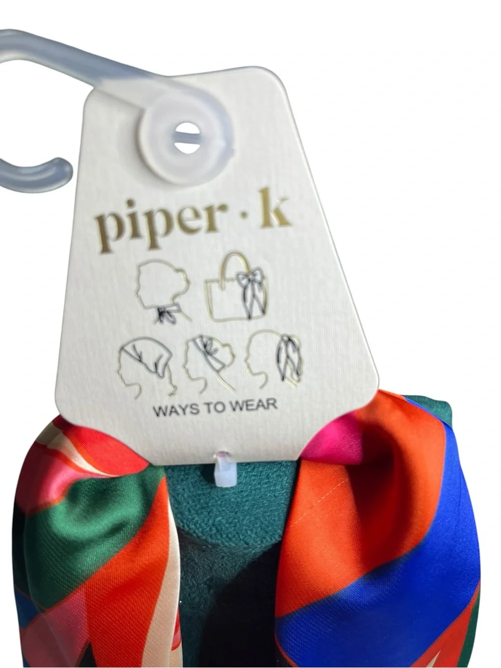Piper K bright red